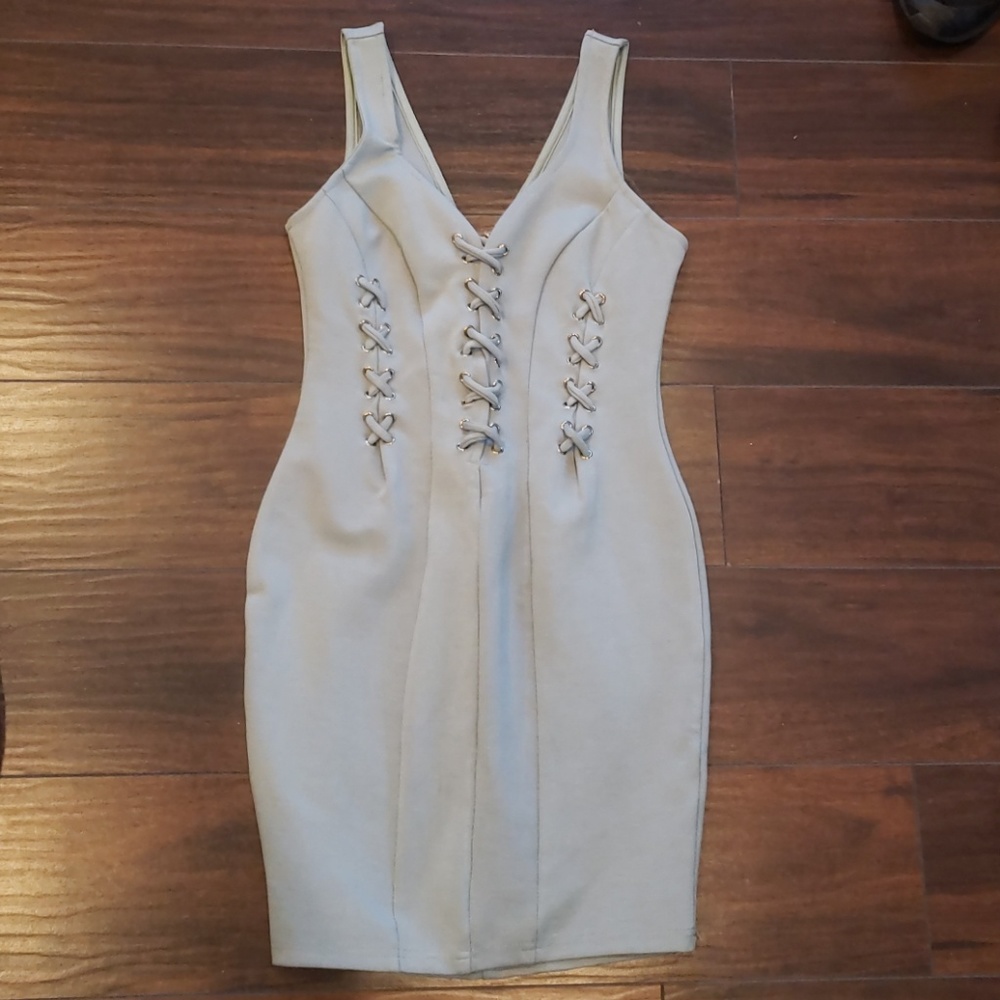 Sage Green Bodycon Dress